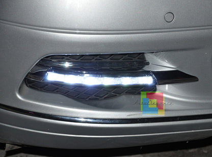 MERCEDES CLASSE C W204 2007-2011 GRIGLIE FENDINEBBIA LUCI DIURNE LED 6000K