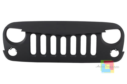 GRIGLIA ANTERIORE NERA OPCAO Jeep Wrangler JK Rubicon JK 07-17 DESIGN ANGRY BIRD