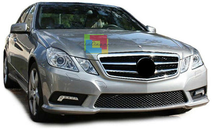 GRIGLIA ANTERIORE CROMATA MERCEDES CLASSE E W212 2009-2013 LOOK AMG NIDO D&apos;APE