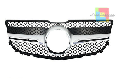 GRIGLIA ANTERIORE SATINATA - MERCEDES GLK 2013-2015 LIFT CALANDRA DESIGN AMG