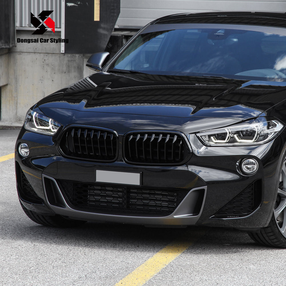 BMW X2 F39 2017+ GRIGLIA ANTERIORE NERO LUCIDO LOOK M AUTOELEGANCERICAMBI