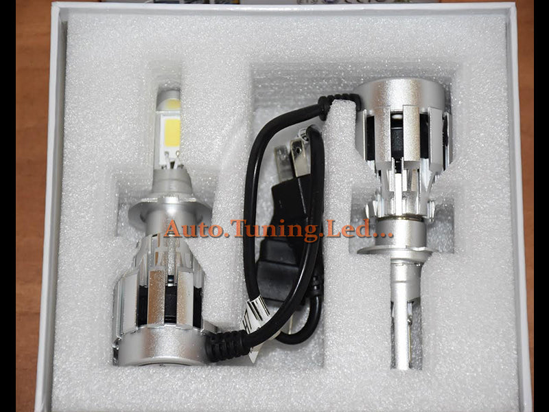 SKODA FABIA DRIVE 2015 LAMPADE LED KIT H7 CREE XENON 6000K BIANCO GHIACCIO