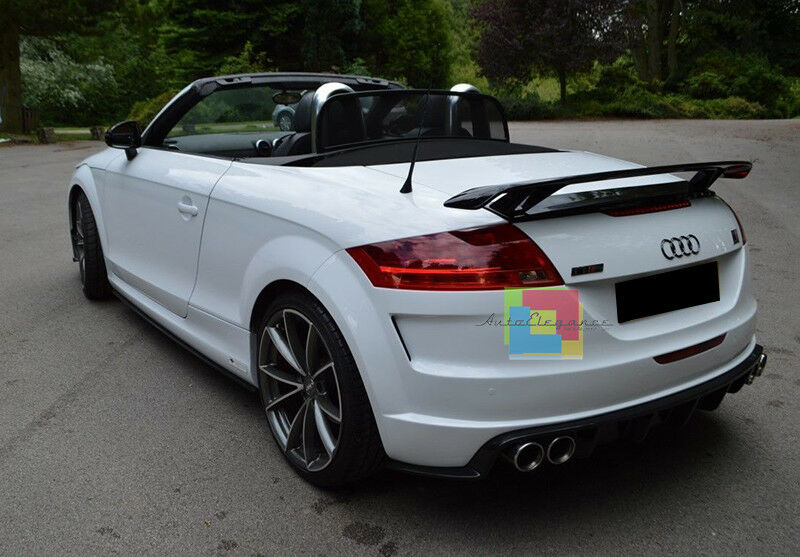 AUDI TT 8J 2006-2014 SPOILER POSTERIORE SUL COFANO LOOK TTS TTRS ALETTONE .-. AUTOELEGANCERICAMBI