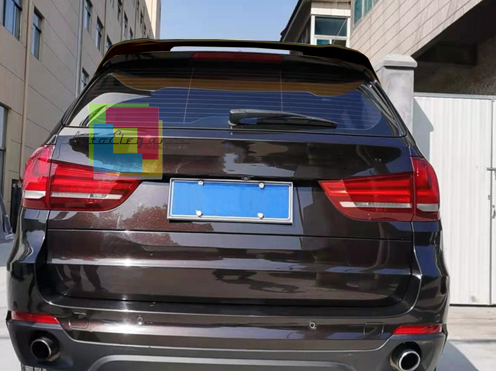 BMW X5 F15 SPOILER POSTERIORE SUL TETTO TUNING ABS NERO LUCIDO AUTOELEGANCERICAMBI