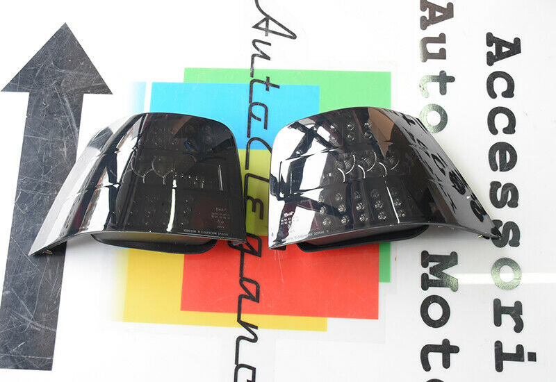 VW Golf 4 1997-2004 PAIR OF FULL LED REAR LIGHTS BLACK SMOKE SPORTS LIGHTS