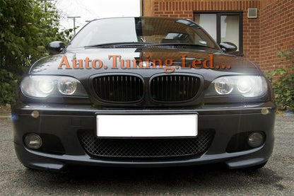 BMW E46 COUPE 03 > LAMPADE H7 BLU XENON ANABBAGLIANTE 55W + T10 POSIZIONE 5 LED AUTOELEGANCERICAMBI