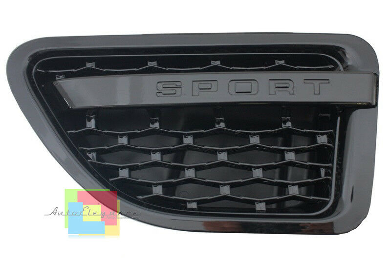 RANGE ROVER SPORT L320 2005-2008 GRIGLIA ANTERIORE + LATERALI AUTOBIOGRAPHY NERO