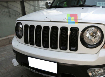 FRONT GRILLES JEEP PATRIOT 2011-2015 BLACK EDITION GRILLES