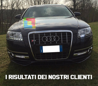 GRIGLIE FENDINEBBIA LUCI DIURNE LED AUDI A6 4F C6 2004-2008 DAYTIME NO ERROR