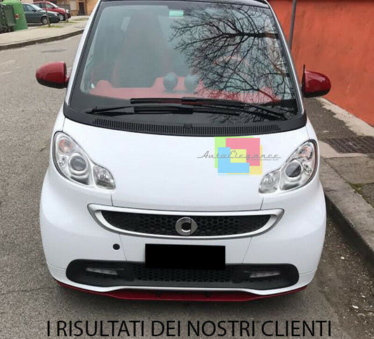 SOTTO PARAURTI SMART FORTWO 451 2007-2014 SPOILER ANTERIORE LOOK 10 ANNIVERSARIO