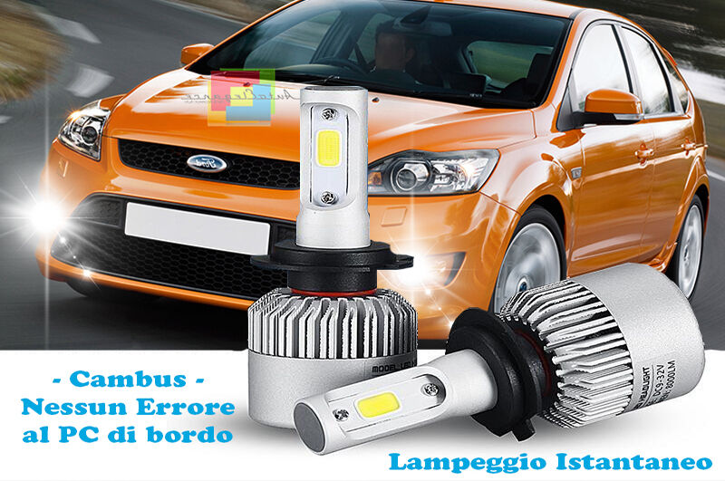CREE LED FOG LIGHTS FORD FOCUS II 04-11 CAMBUS 6000K ICE WHITE