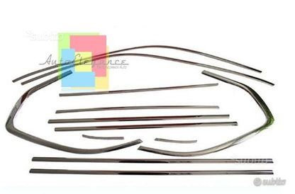 CORNICE CROMATA PER FINESTRINI BMW X5 E70 2008-2013 AUTOELEGANCERICAMBI