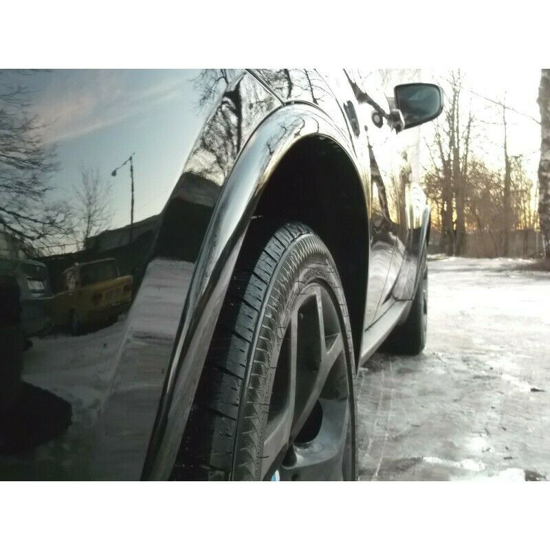 SET 4 PARAFANGHI ALLARGATI PASSARUOTA BMW X6 E71 POI LOOK M-SPORT