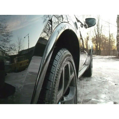 SET 4 PARAFANGHI ALLARGATI PASSARUOTA BMW X6 E71 POI LOOK M-SPORT