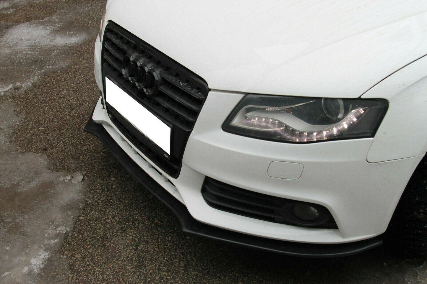 UNDER BUMPER AUDI A4 8K B8 AVANT SALOON 2007-2012 FRONT SPLITTER RS4 S4