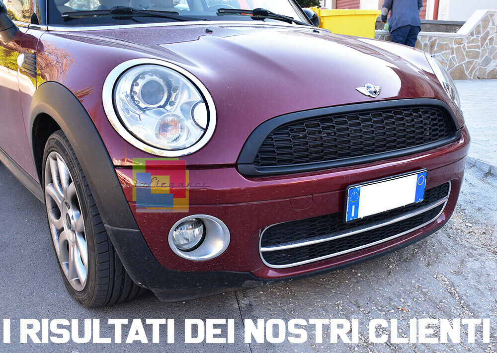 FRONT SPORT GRILLE MINI COOPER R55 R56 R57 R58 2006-2013 BLACK HONEYCOMB -.