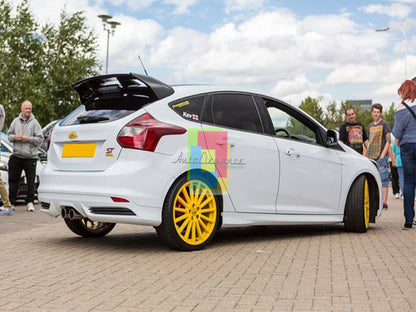 FORD FOCUS III MK3 2011+ REAR DIFFUSER UNDER BUMPER RS LOOK TUNING