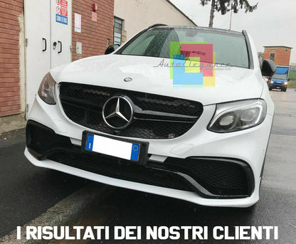 MERCEDES GLC X253 C253 SUV COUPE 2015-2019 FRONT BUMPER AMG LOOK IN ABS