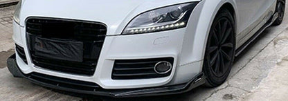 SPLITTER SOTTO PARAURTI ANTERIORE AUDI TT 8J ABS SPORTIVO CARBON SPOILER RSTT