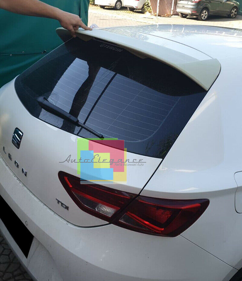 SEAT LEON 5F 5 PORTE 2012+ SPOILER SUL TETTO POSTERIORE SPORTIVO ABS