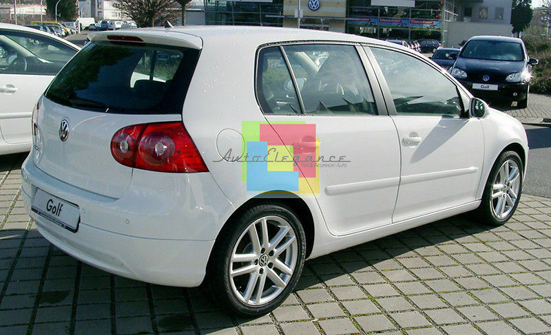 VW GOLF 5 V 03-08 UNDER REAR BUMPER DIFFUSER FOUR EXHAUSTS ABS