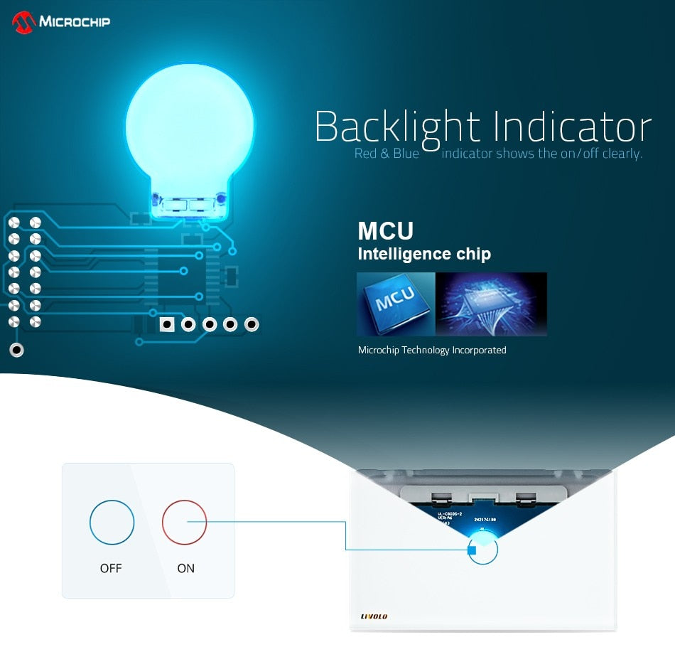 PULSANTIERA ACCENSIONE LUCE TOP QUALITA - INTERRUTTORE TOUCH SCREEN ARREDO CASA