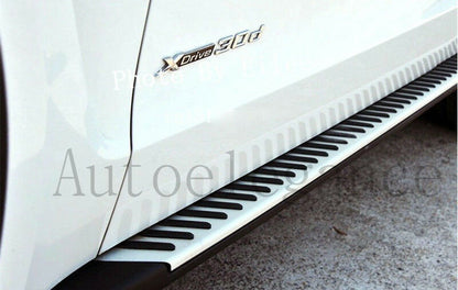 PEDANE LATERALI BMW X5 F15 2013 IN POI SOTTOPORTA IN ALLUMINIO / ABS