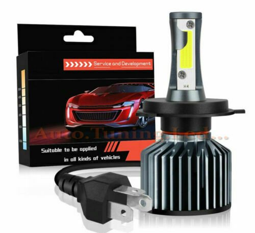 LAMPADA LED H4 6000K CANBUS XENON 9000 LM LUMEN MOTO ANABBAGLIANTI / ABBAGLIANTI