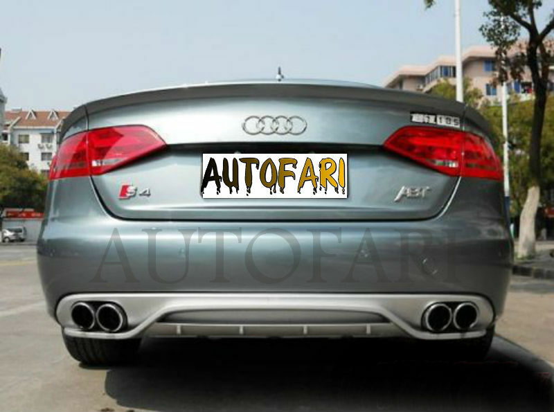 SPOILER SOTTO PARAURTI PER AUDI A4 B8 2007-2012 AVANT BERLINA DIFFUSORE