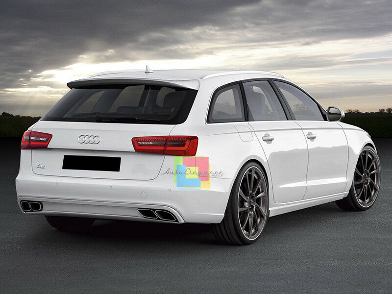 AUDI A6 C7 4G AVANT SPOILER POSTERIORE ALETTONE SUL TETTO ALETTONE LOOK S6 SLINE AUTOELEGANCERICAMBI