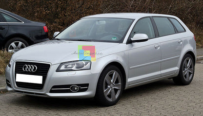 AUDI A3 8P 2008-2012 LIFT 3 & 5 PORTE GRIGLIE FENDINEBBIA S3 PROFILO CROMATO AUTOELEGANCERICAMBI