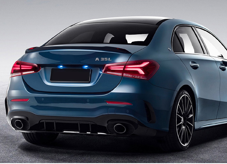 REAR HOOD SPOILER MERCEDES A-CLASS W177 200L A200 A180 FROM 2019 ONWARDS