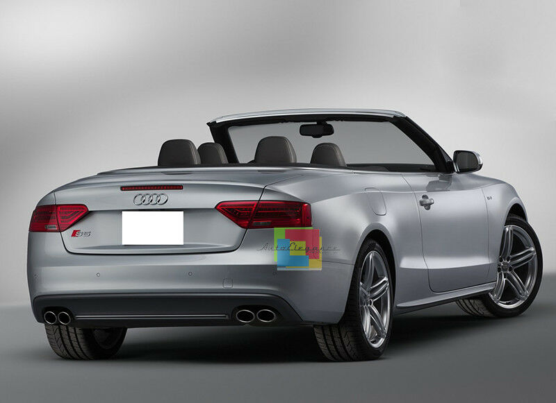 SOTTO PARAURTI S5 PER AUDI A5 COUPE CABRIO 2012-2015 DIFFUSORE POSTERIORE