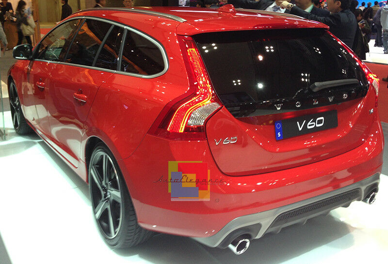 R DESIGN REAR BUMPER DIFFUSER VOLVO V60 S60 2010-2017