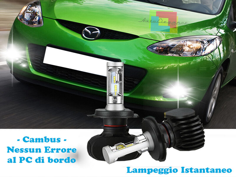 LAMPADE FENDINEBBIA LAMPEGGIO ISTANTANEO LED MAZDA 2 2007-2014 CREE