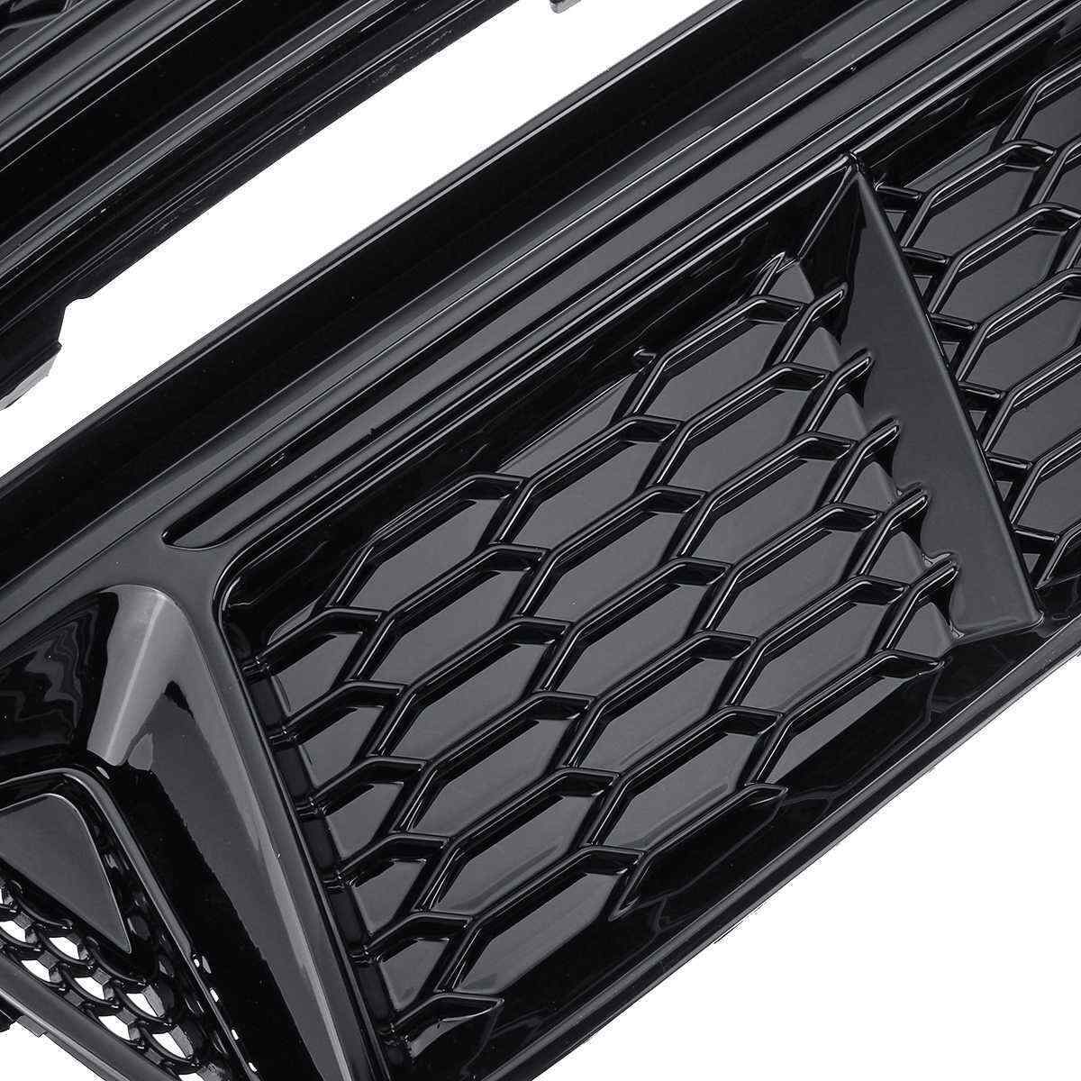 AUDI A4 B9 2015+ GRIGLIE FENDINEBBIA PARAURTI NIDO D'APE RS4 PROFILO CROMATO AUTOELEGANCERICAMBI