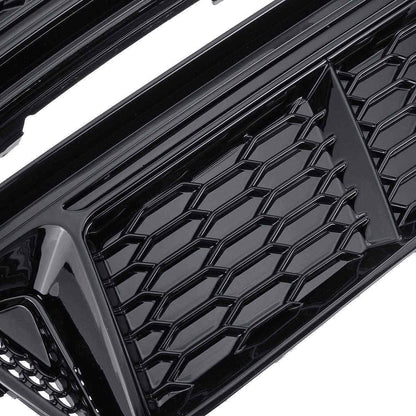 AUDI A4 B9 2015+ GRIGLIE FENDINEBBIA PARAURTI NIDO D'APE RS4 PROFILO CROMATO AUTOELEGANCERICAMBI