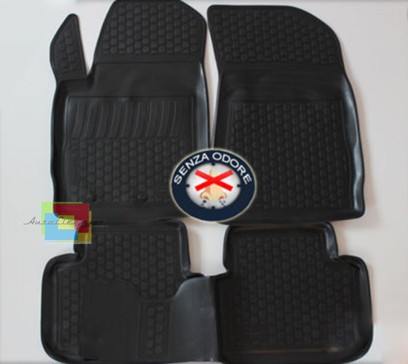 FIAT BRAVO 2007+ SET TAPPETINI AUTO IN GOMMA - TAPPETI TOP QUALITA -.-