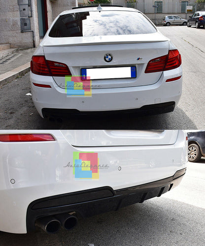 DIFFUSORE POSTERIORE SOTTO PARAURTI M PERFORMANCE- BMW SERIE 5 F10 F11 2011-2013