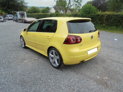 VW GOLF 5 03-08 DIFFUSORE POSTERIORE R32 SPOILER SOTTO PARAURTI ABS LOOK R32