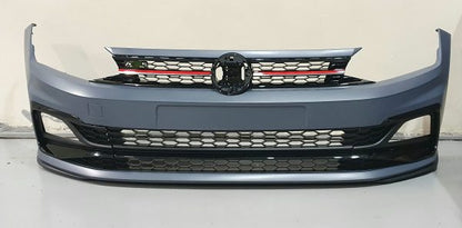 PARAURTI ANTERIORE GTI COMPLETO PER VW POLO AW1 2017+ ABS