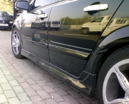 SIDE SKIRTS FOR OPEL ASTRA H SPOILER UNDER DOOR SPORT ABS