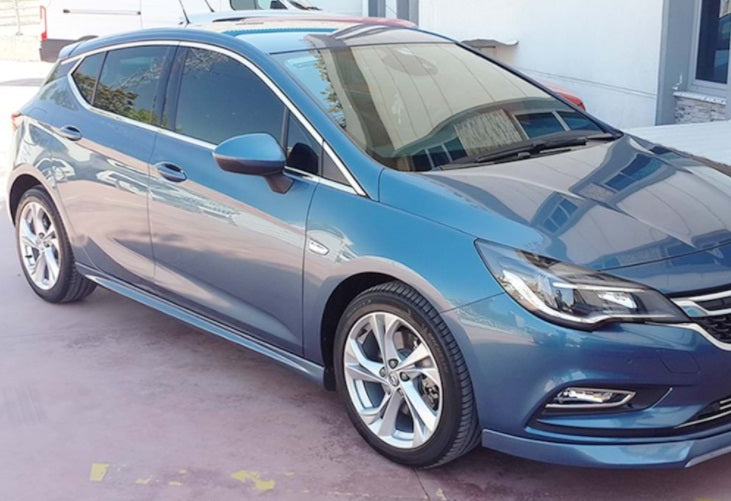 SPOILER SIDE SKIRTS FOR OPEL ASTRA K ABS SPORT LOOK OPC
