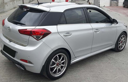 SIDE SKIRTS SUITABLE FOR HYUNDAI I20 2014-2018 UNDER DOOR ABS