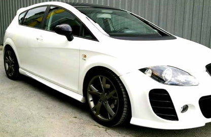SIDE SKIRTS FOR SEAT LEON II 2005-2012 ABS CUPRA LOOK DOOR SPOILER
