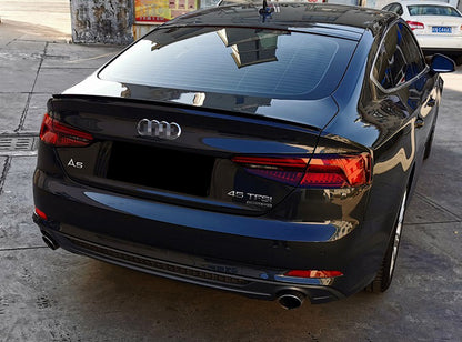 AUDI A5 F5 SPORTBACK 2016+ SPOILER SUL COFANO IN ABS SLINE S5 AUTOELEGANCERICAMBI