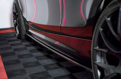 BMW 1 SERIES E87 E81 SPLITTER BLADES UNDER SIDE SKIRTS SPORTS SILLS