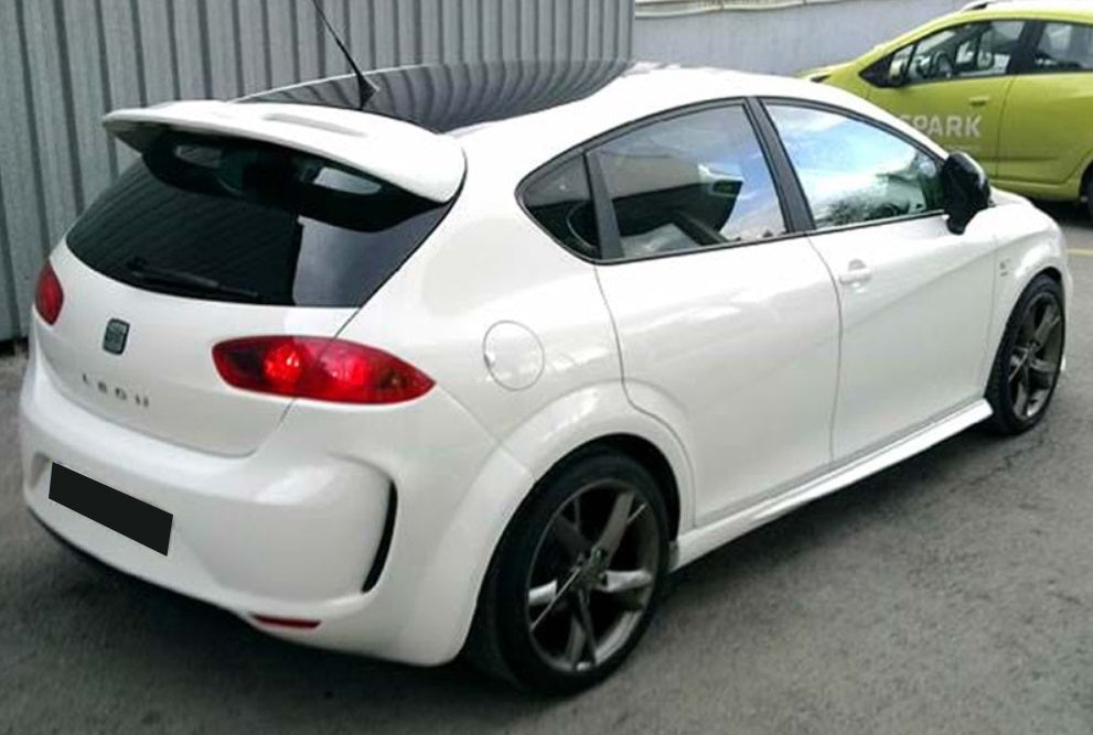 SIDE SKIRTS FOR SEAT LEON II 2005-2012 ABS CUPRA LOOK DOOR SPOILER