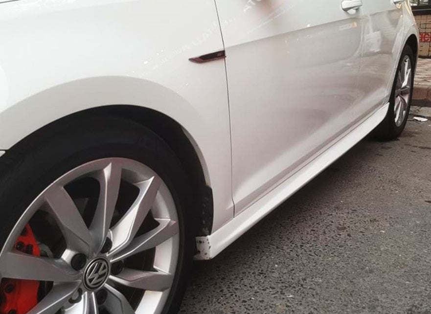SIDE SKIRTS FOR VW GOLF 7 VII 3 / 5 DOORS SPOILER SPORT LOOK ABS RLINE