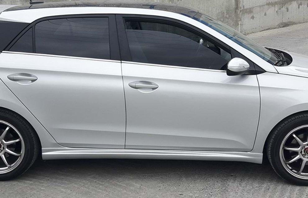 SIDE SKIRTS SUITABLE FOR HYUNDAI I20 2014-2018 UNDER DOOR ABS